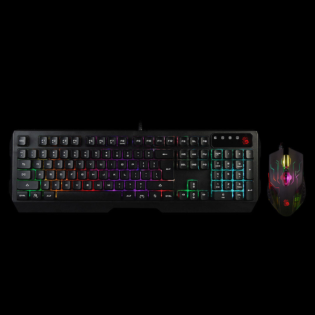 Bloody Q1300 Illuminate Gaming Keyboard & Mouse Combo