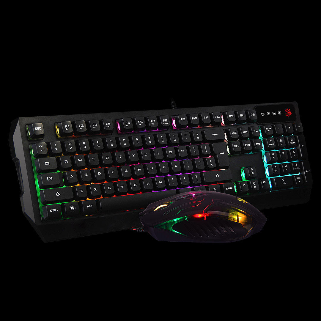 Bloody Q1300 Illuminate Gaming Keyboard & Mouse Combo