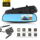 Full HD 1080P Dual Mirror Camera With 4.5″ TFT LCD Crystal-Clear Recording Vehicle Blackbox DVR