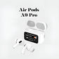 A9 Pro High Quality Sound, ENC Noise Reduction Wireless AirPods With Smart Touch Screen Control