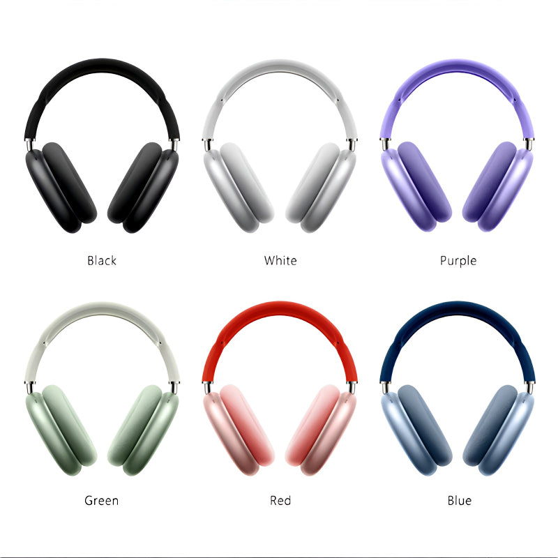 P9 Bluetooth Wireless Noise-Cancelling Stereo Headphones with Mic for Sports & Gaming