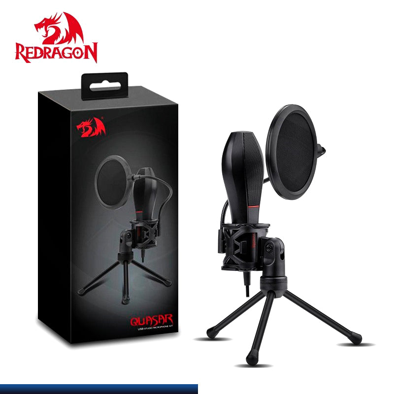 REDRAGON GM200 QUASAR Best Quality Gaming Stream USB Condenser Microphone