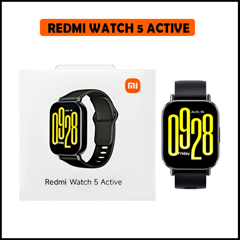 Redmi Watch 5 Active – 2 inch IPS LCD Display, Long Battery Life, Bluetooth Calling Smartwatch