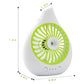 2 In 1 Multi-Functional Rechargeable Desktop Spray Fan With Humidifier