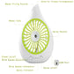 2 In 1 Multi-Functional Rechargeable Desktop Spray Fan With Humidifier