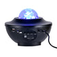 Compact Multi-Functional LED Galaxy Projector Light With Built-In Bluetooth Speaker – Portable Mini Design