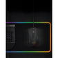 RGB-01 XL Size Soft Microfiber Surface Gaming Mousepad With 14-Color RGB Lighting