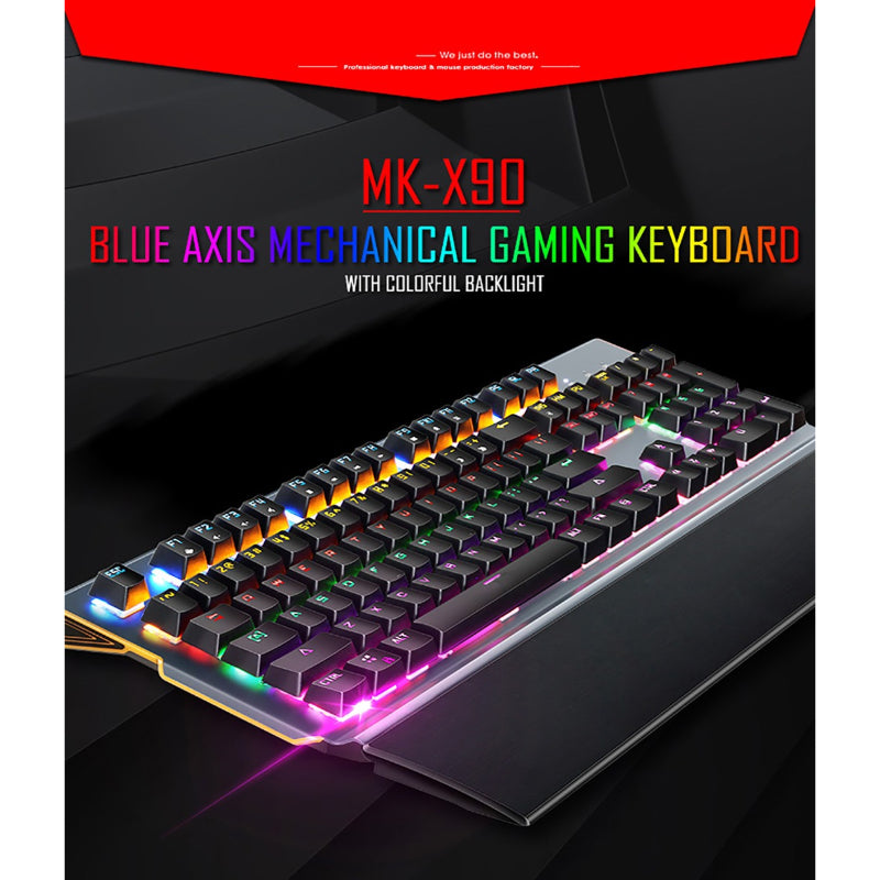 IMice MK-X90 Mechanical Blue Axis Wired Gaming Keyboard