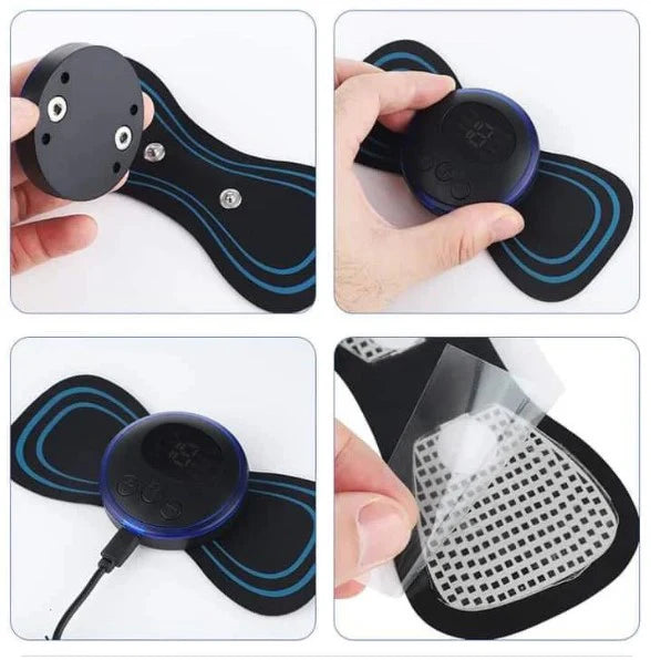 Portable EMS Butterfly Massager