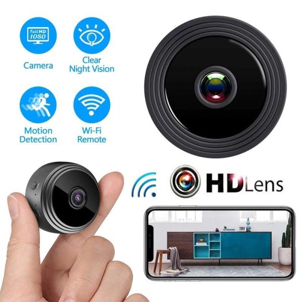 A9 1080p Hd 2mp Wifi Mini Camera With Pix-link Cam App