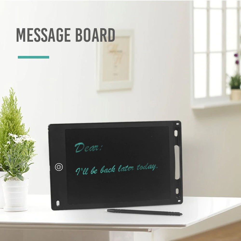 8.5inch Electronic LCD Writing Tablet Home Drawing Memo Pad For Kids