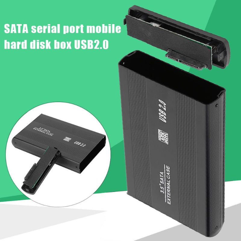 External 3.5″ SATA 480Mbps Transfer Rate Hard Drive Enclosure With Overheating Protection Quality