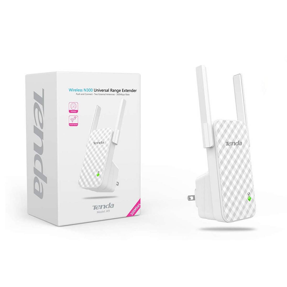 Tenda Wireless A9 N300 Universal Range Extender