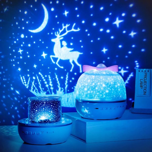 360° Rotating Solar System Projector Night Light For Kids