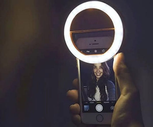 Portable Led Ring Selfie Light Smartphones Tablets Enhancing Ring Light For Photography