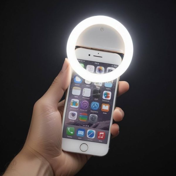 Portable Led Ring Selfie Light Smartphones Tablets Enhancing Ring Light For Photography