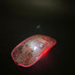 Rgb Wireless Transparent Mouse Dual-mode Rechargeable Mouse With Led Lights