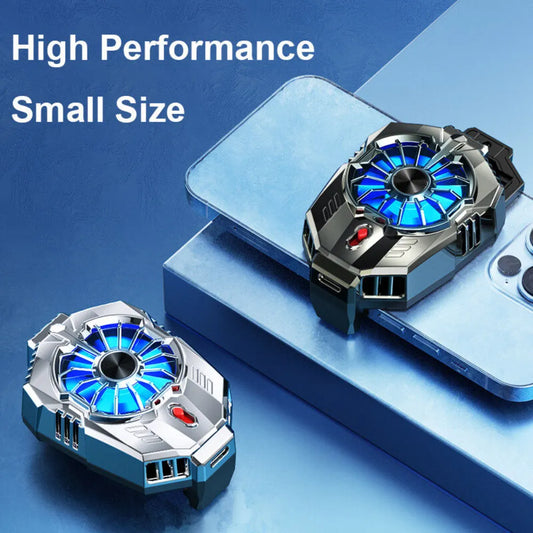 X20 Phone Cooler Air Cooler Fan For Mobile Phone Fast Cooling RGB Cooling Pad For Smartphone