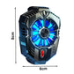 X20 Phone Cooler Air Cooler Fan For Mobile Phone Fast Cooling RGB Cooling Pad For Smartphone